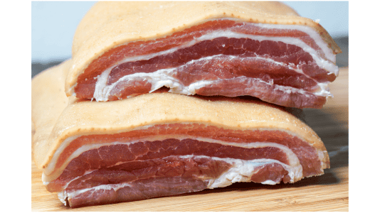 Buy Online Dry Cured Organic Bacon Belly