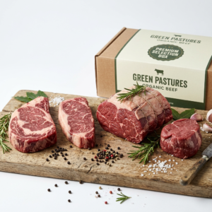 Organic Premium Beef Selection Box