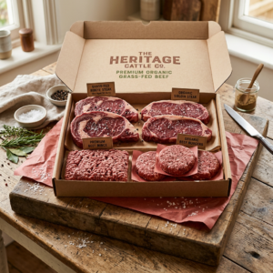 Organic Grass-Fed Lamb Box